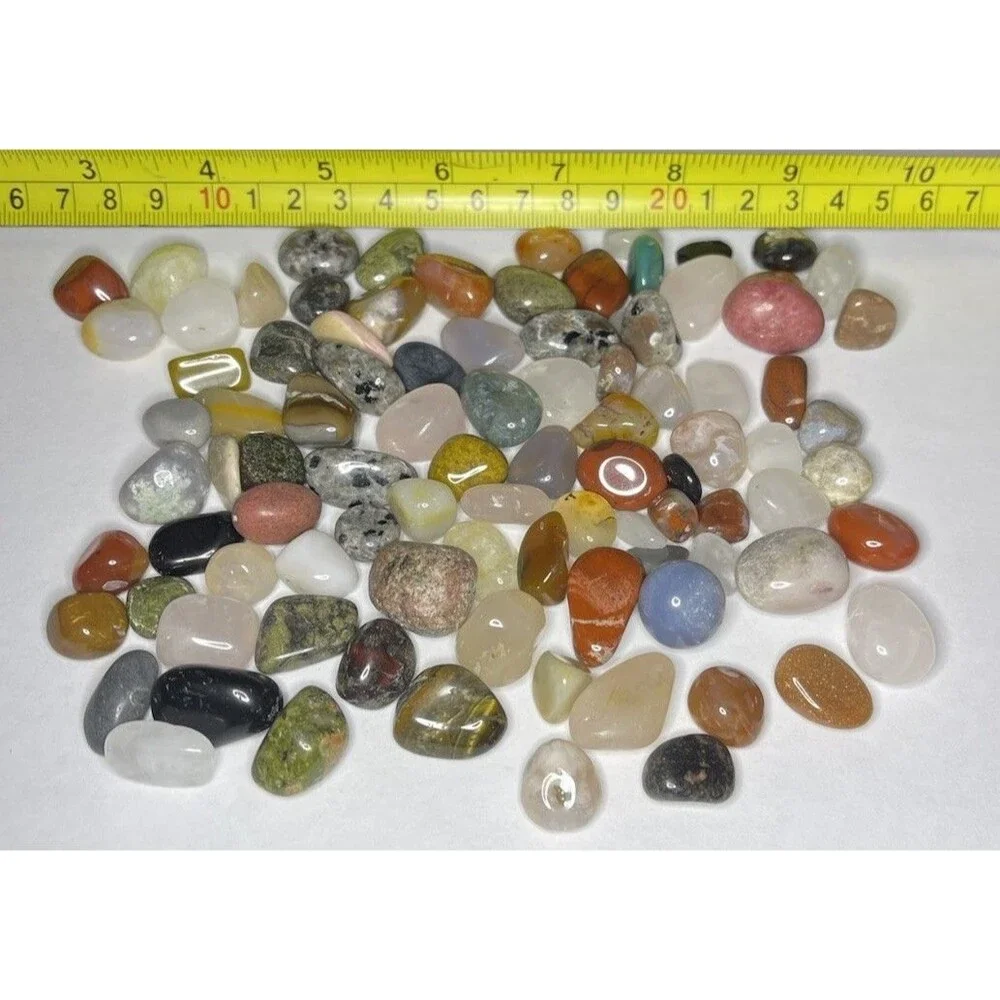10 oz Small Polished Stones Crystals For Reiki Healing